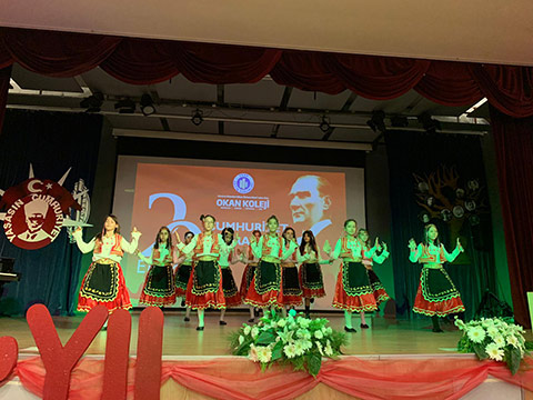 29 Ekim Cumhuriyet Bayramı Törenimizi Coşkuyla Gerçekleştirdik