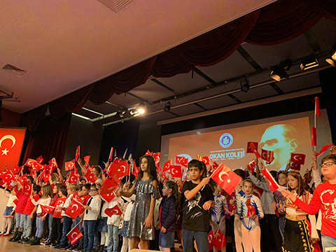 29 Ekim Cumhuriyet Bayramı Törenimizi Coşkuyla Gerçekleştirdik 