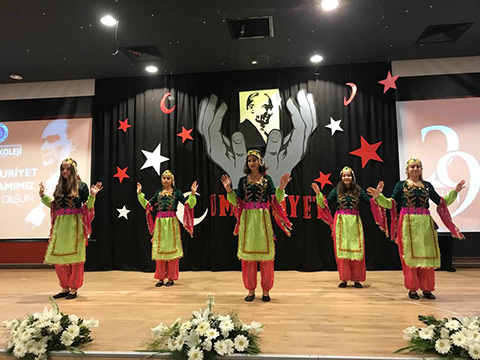 29 Ekim Cumhuriyet Bayramı Törenimizi Coşkuyla Gerçekleştirdik