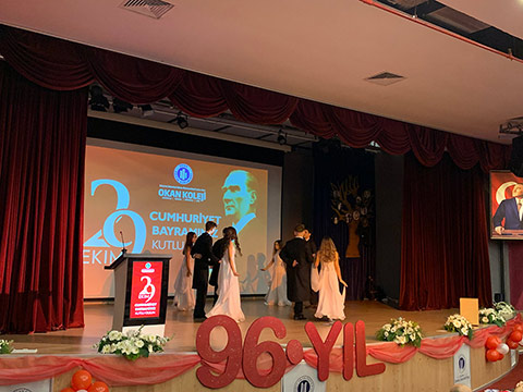 29 Ekim Cumhuriyet Bayramı Törenimizi Coşkuyla Gerçekleştirdik