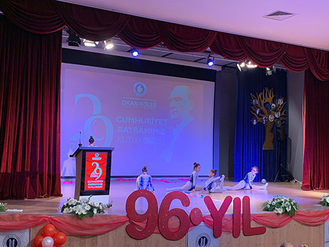 29 Ekim Cumhuriyet Bayramı Törenimizi Coşkuyla Gerçekleştirdik