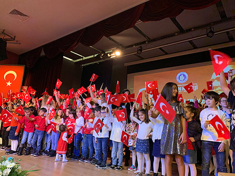 29 Ekim Cumhuriyet Bayramı Törenimizi Coşkuyla Gerçekleştirdik