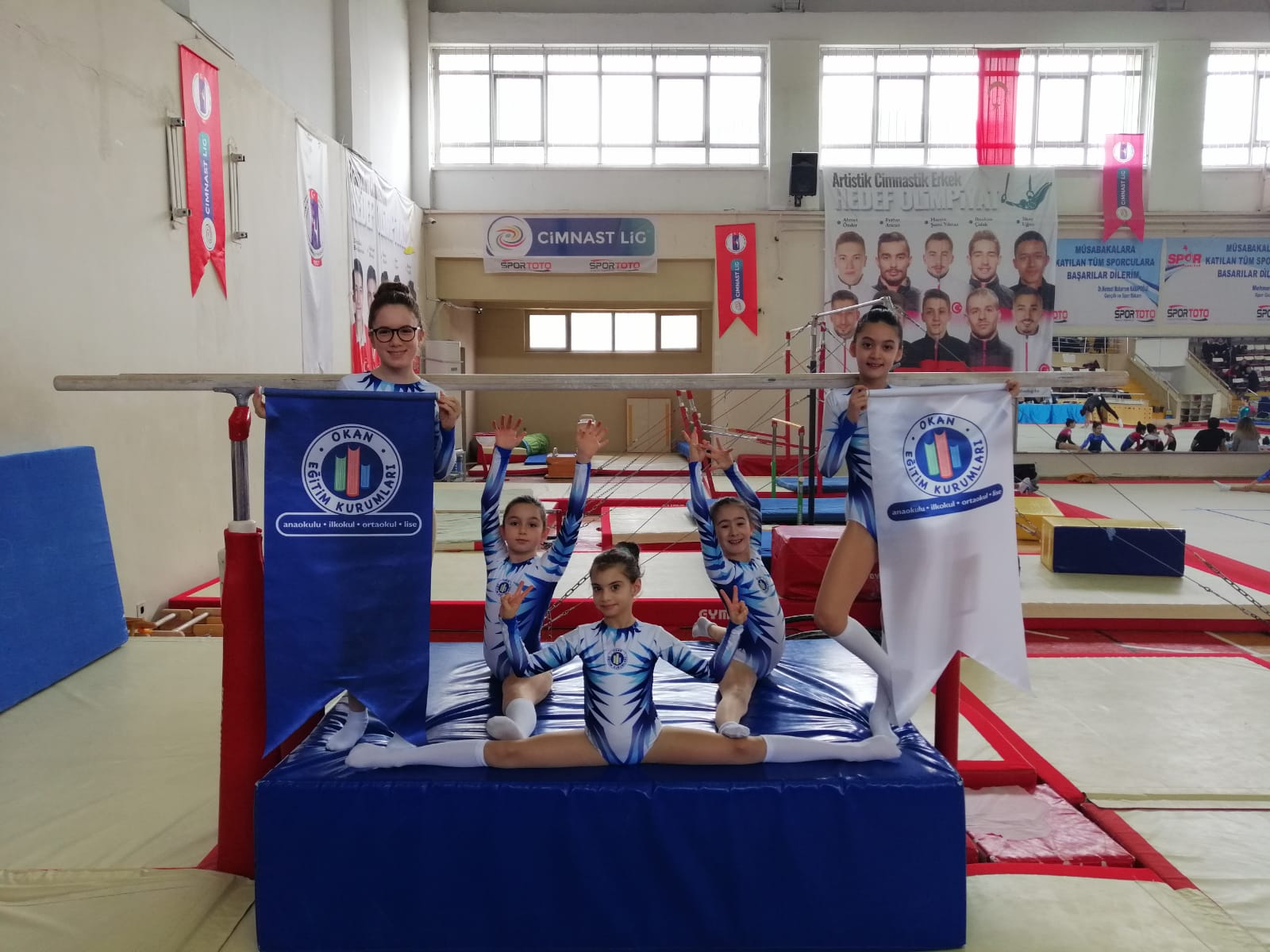 Aerobik Jimnastik İl Müsabakasında Okan Öğrencilerinin Başarısı 