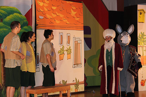 Anaokulu-İlkokul Öğrencilerimiz "Nasrettin Hoca Çocukların Dünyasında" Tiyatro Oyununu İzlediler 