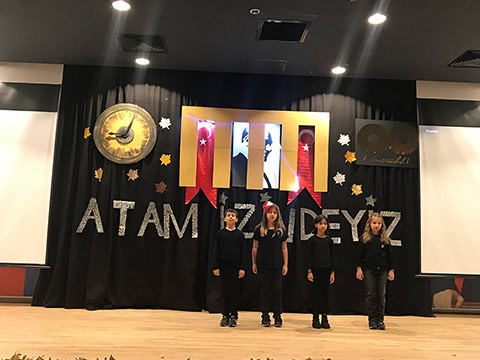 10 Kasım Atatürk'ü Anma Törenimizde Atamızı Saygı ve Özlemle Andık