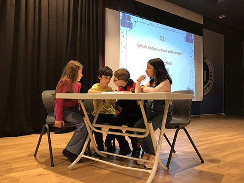 4. Sınıf Öğrencilerimiz Quiz Show Etkinliğini Gerçekleştirdi
