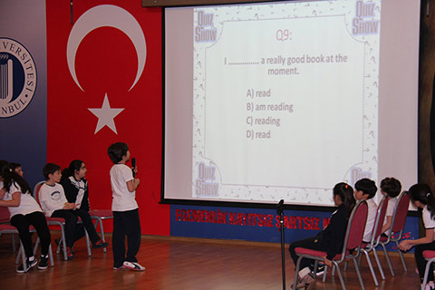 4. Sınıf Öğrencilerimiz Quiz Show Etkinliğini Gerçekleştirdi
