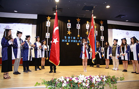 Ataşehir Kampüsü Ortaokul Mezuniyet Törenimizi Büyük Bir Coşkuyla Gerçekleştirdik
