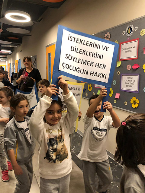 Dünya Çocuk Hakları Gününü Kutladık