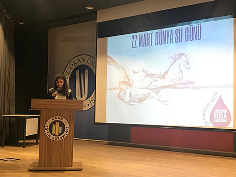 Ataşehir Kampüsümüzde Dünya Su Gününü Kutladık