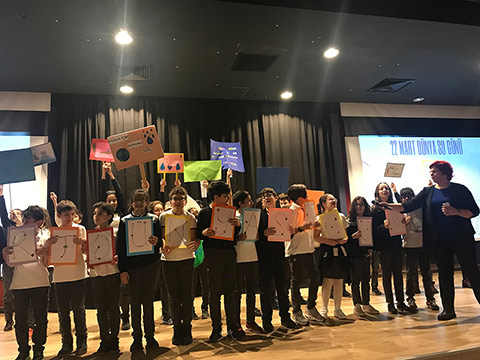 Ataşehir Kampüsümüzde Dünya Su Gününü Kutladık