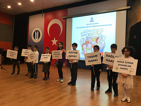 Dünya Çocuk Hakları Gününü Kutladık