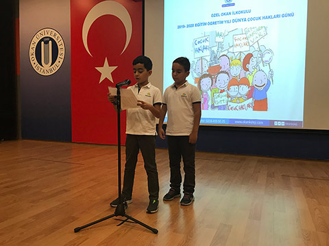 Dünya Çocuk Hakları Gününü Kutladık