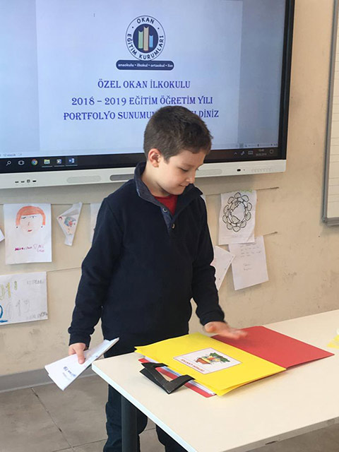İlkokul Öğrencilerimiz Portfolyo Sunumlarını Yaptı