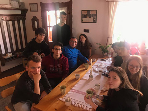 Lise Öğrencilerimiz Avrupa Okul Ağı Öğrenci Değişim Programına Katıldı
