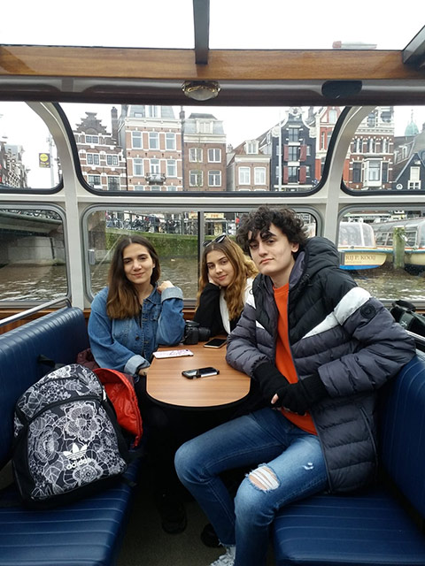 Lise Öğrencilerimiz Hollanda Amersfoort'da Öğrenci Seminer Programında 