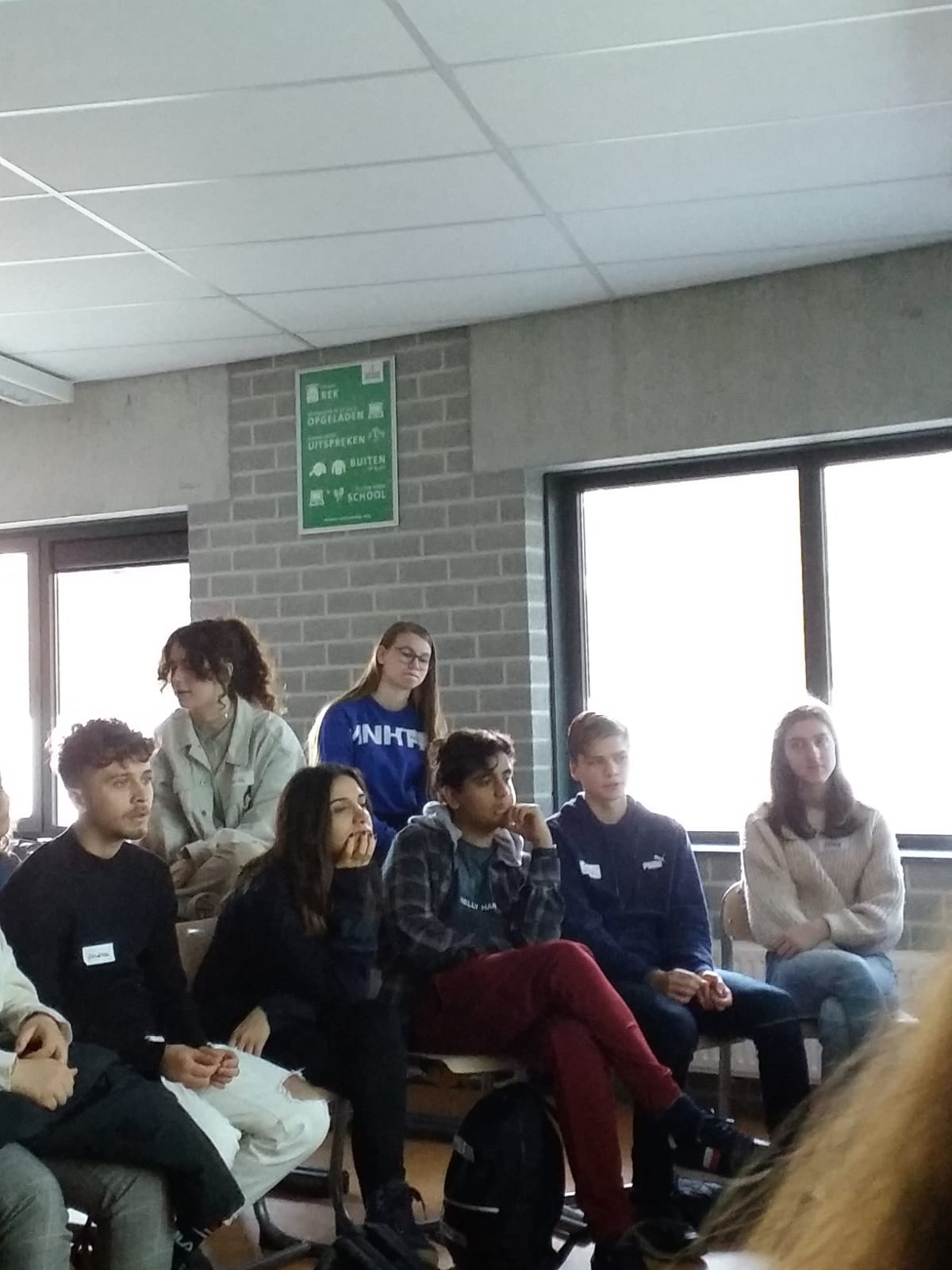 Lise Öğrencilerimiz Hollanda Amersfoort'da Öğrenci Seminer Programında
