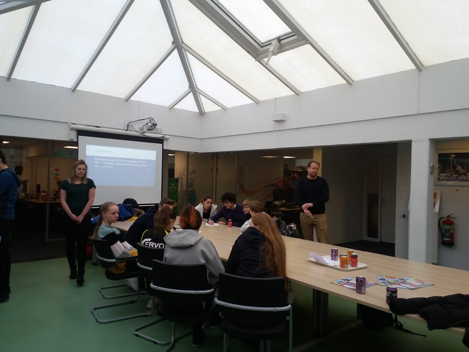 Lise Öğrencilerimiz Hollanda Amersfoort'da Öğrenci Seminer Programında
