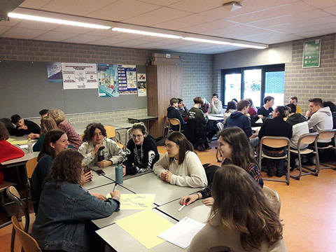 Lise Öğrencilerimiz Hollanda Amersfoort'da Öğrenci Seminer Programında