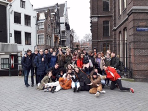 Lise Öğrencilerimiz Hollanda Amersfoort'da Öğrenci Seminer Programında
