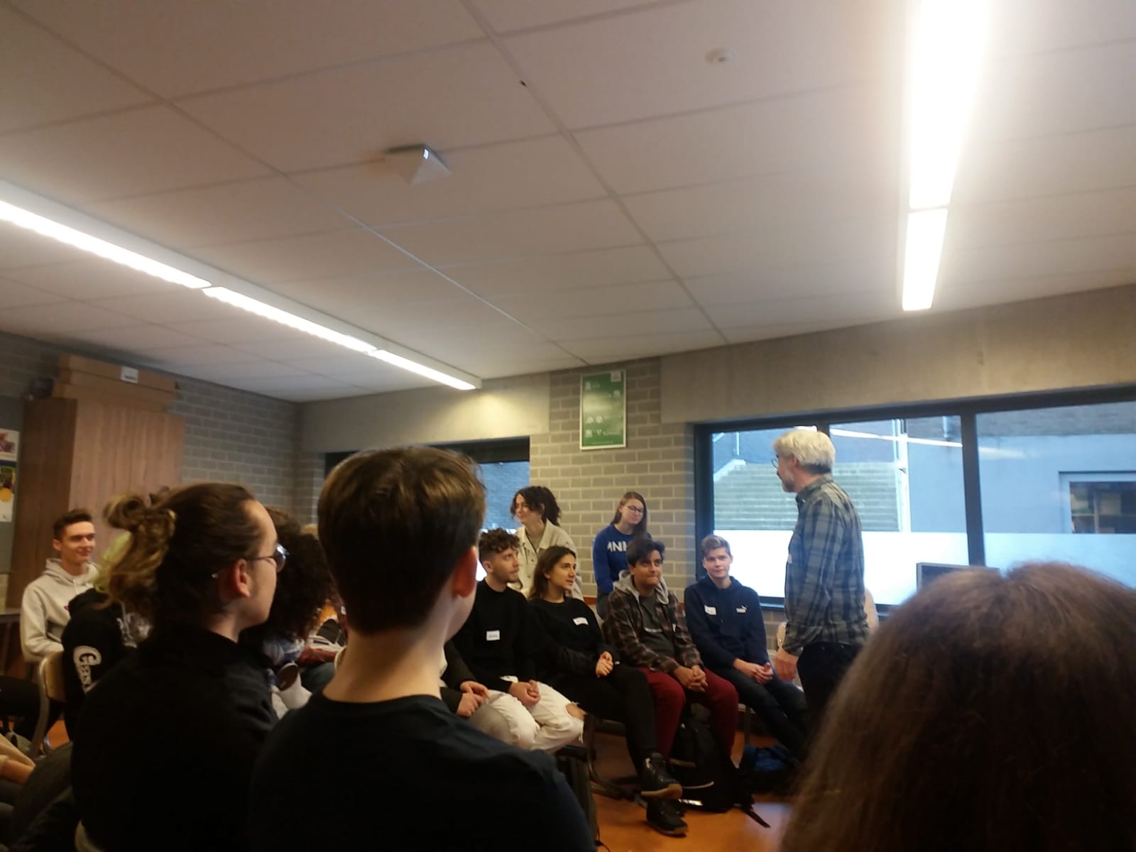 Lise Öğrencilerimiz Hollanda Amersfoort'da Öğrenci Seminer Programında