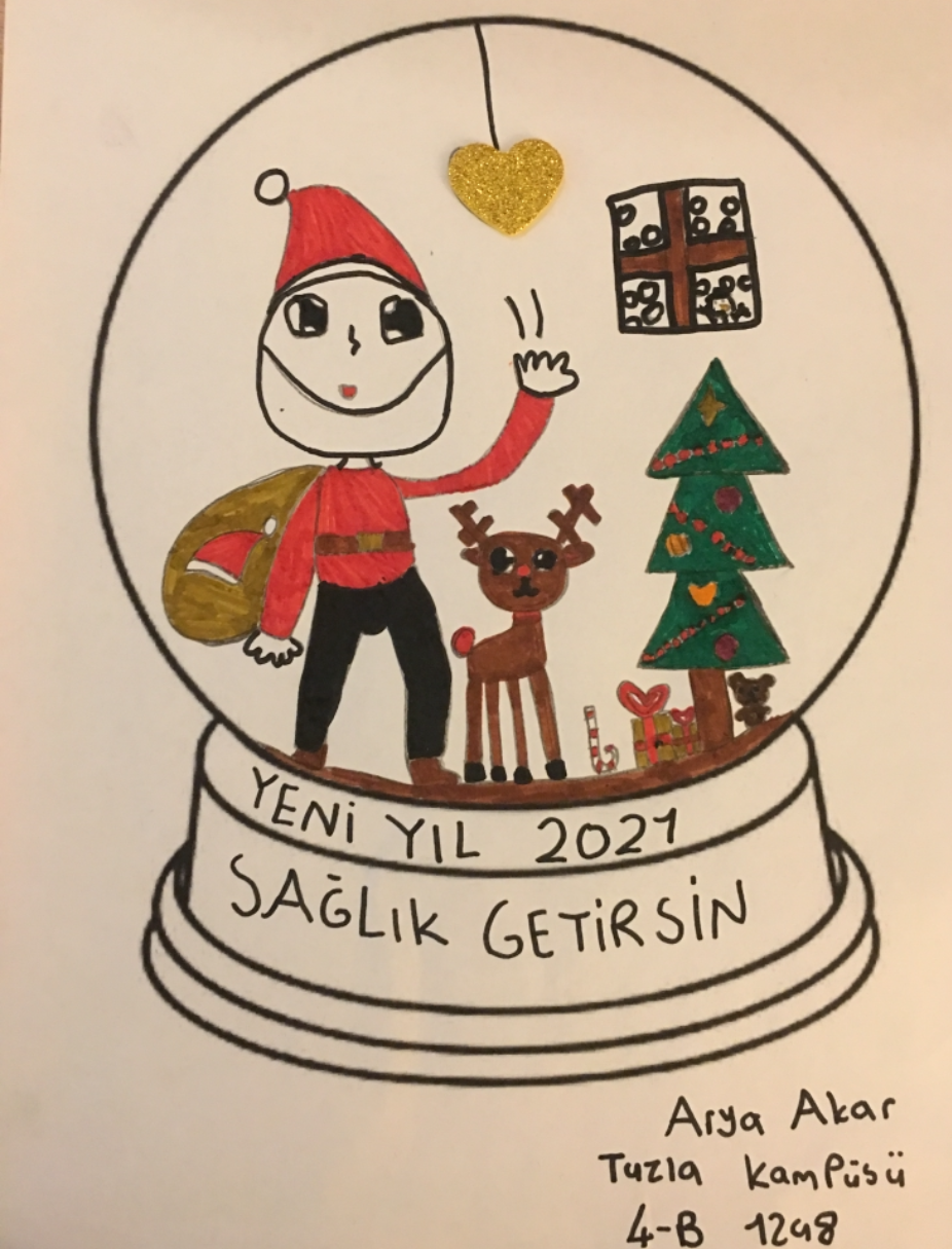 Öğrencilerimizin Yeni Yıl Resimleri 