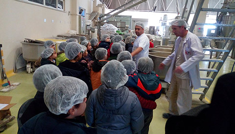 Okan Koleji 2. Sınıf öğrencileri Kartal Halk Ekmek Fabrikasını Ziyaret Etti 