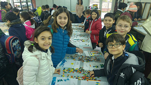 Okan Koleji 4.Sınıf Öğrencilerinin Beykoz Cam Ocağı Ziyareti