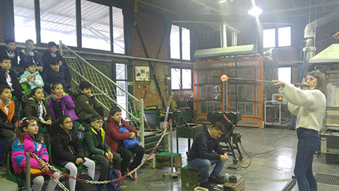 Okan Koleji 4.Sınıf Öğrencilerinin Beykoz Cam Ocağı Ziyareti