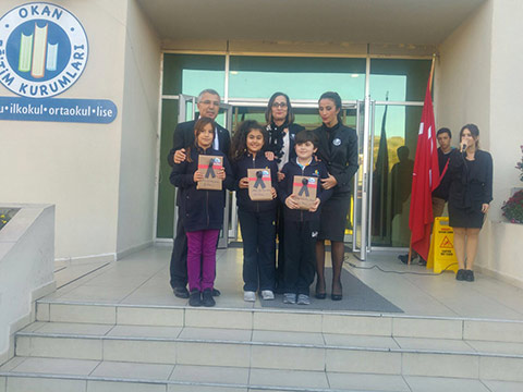Okan Koleji ''Atatürk'' Konulu Resim Yarışması Sonuçlandı 