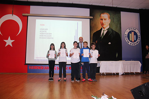 Okan Koleji Tuzla Kampüsü Öğrencilerimiz "CAMBRIDGE ESOL Sınavları"nın Başarı Sertifikalarını Aldılar.