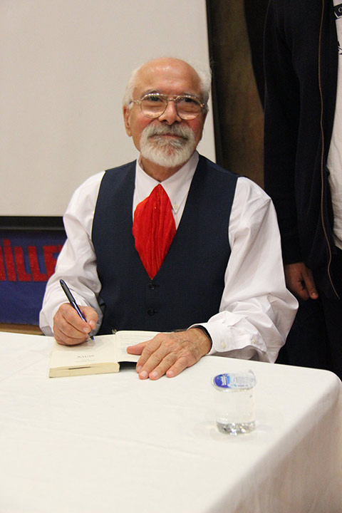 Okan Koleji Tuzla Kampüsü Öğrencilerimizle Yazar Prof. Dr. Emre Kongar’la Söyleşi Gerçekleştirdik.