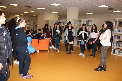 OKAN ÜNİVERSİTESİ  KÜTÜPHANESİNİ ZİYARET EDEREK, ŞİİR OKUMA ETKİNLİĞİ GERÇEKLEŞTİRDİK 