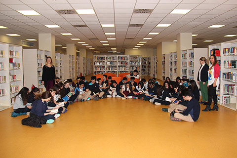 OKAN ÜNİVERSİTESİ  KÜTÜPHANESİNİ ZİYARET EDEREK, ŞİİR OKUMA ETKİNLİĞİ GERÇEKLEŞTİRDİK 