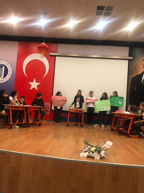 Ortaokul Münazara Etkinliğini Gerçekleştirdik