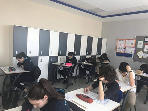 Uluslararası Kanguru Matematik Sınavını Yaptık