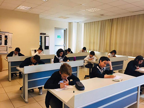 Uluslararası Kanguru Matematik Sınavını Yaptık