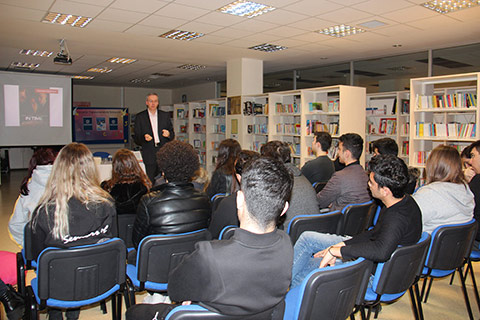 Yazar Barış Müstecaplıoğlu ile Lise Öğrencilerimiz Buluştu