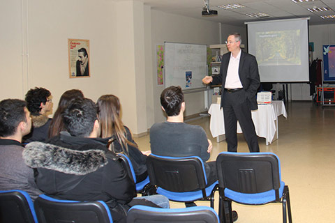 Yazar Barış Müstecaplıoğlu ile Lise Öğrencilerimiz Buluştu