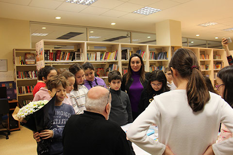 Yazar Hikmet Temel Akarsu ile Çevreci Dede İsimli Kitap Üzerine Söyleşi Etkinliği Düzenledik