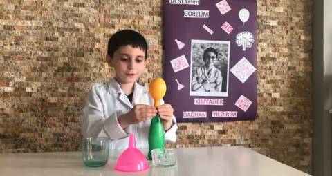 Anaokulu–İlkokul Öğrencilerimiz “10. Geleneksel Bilim ve Proje Şenliği” nde Projelerini Sergiledi