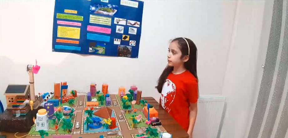 Anaokulu–İlkokul Öğrencilerimiz  “10. Geleneksel Bilim ve Proje Şenliği” nde Projelerini Sergiledi 