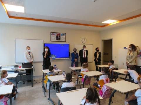 2021-2022 Eğitim Öğretim Yılının İlk Ders Zilini Coşkuyla Çaldık
