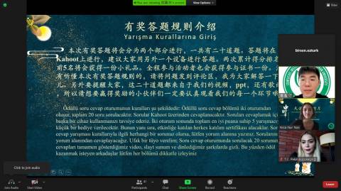 İstanbul Okan Üniversitesi Konfüçyus Enstitüsü Tarafından Düzenlenen Güz Ortası Festivali’ne Katıldık