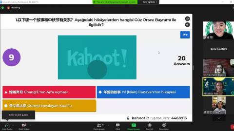 İstanbul Okan Üniversitesi Konfüçyus Enstitüsü Tarafından Düzenlenen Güz Ortası Festivali’ne Katıldık