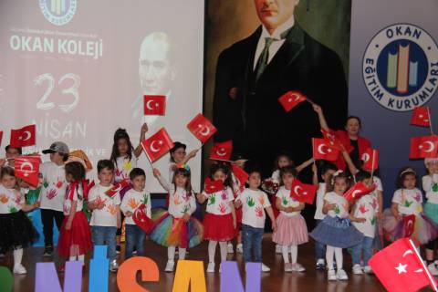 23 Nisan Ulusal Egemenlik Ve Çocuk Bayramının 102. Yılını Coşkuyla Kutladık