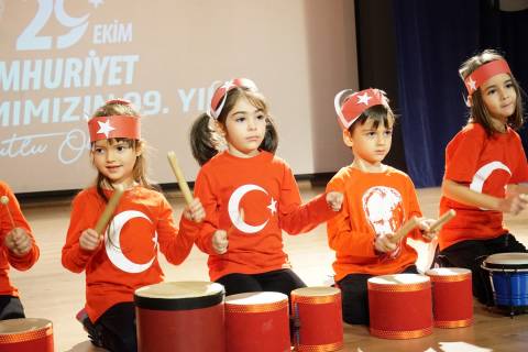 29 Ekim Cumhuriyet Bayramını Coşkuyla Kutladık 