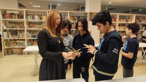 Kitapları Origami Atölyesi ve Yaratıcı Okuma Yöntemleriyle İşledik