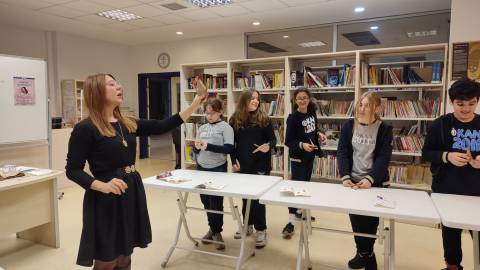 Kitapları Origami Atölyesi ve Yaratıcı Okuma Yöntemleriyle İşledik