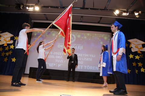 Tuzla Ortaokul-Lise Mezuniyet Törenimizi Büyük Bir Coşku ile Gerçekleştirdik